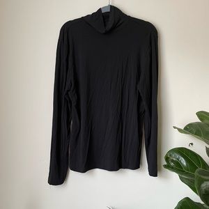Long Sleeve Black Turtle Neck